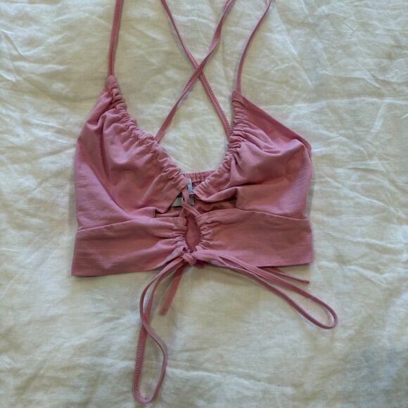 Princess Polly Sin City Crop top - size US 0 - Picture 1 of 5